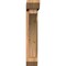 Ekena Millwork Thorton Slat Smooth Bracket w/ Offset Brace, Western Red Cedar, 5 1/2"W x 22"D x 30"H BKT0604X22X30THR06SWR - alternate 4